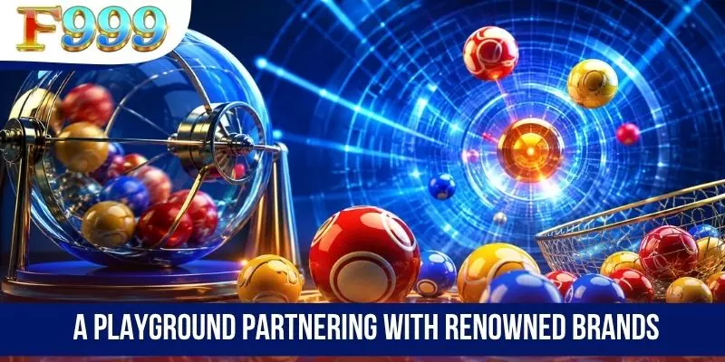 A playground partnering with renowned brands