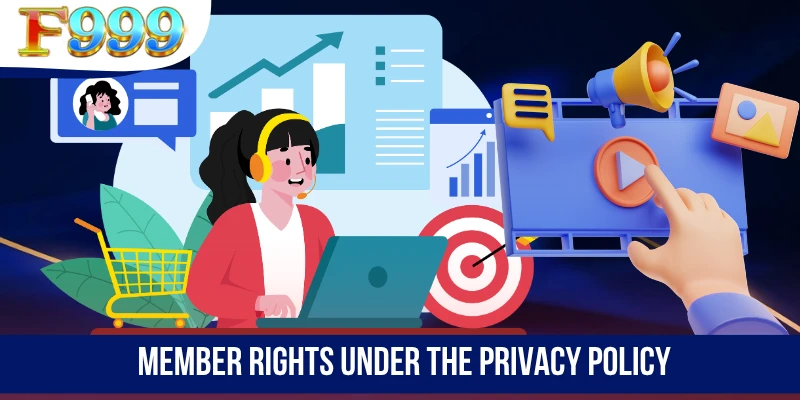 Member rights under the privacy policy